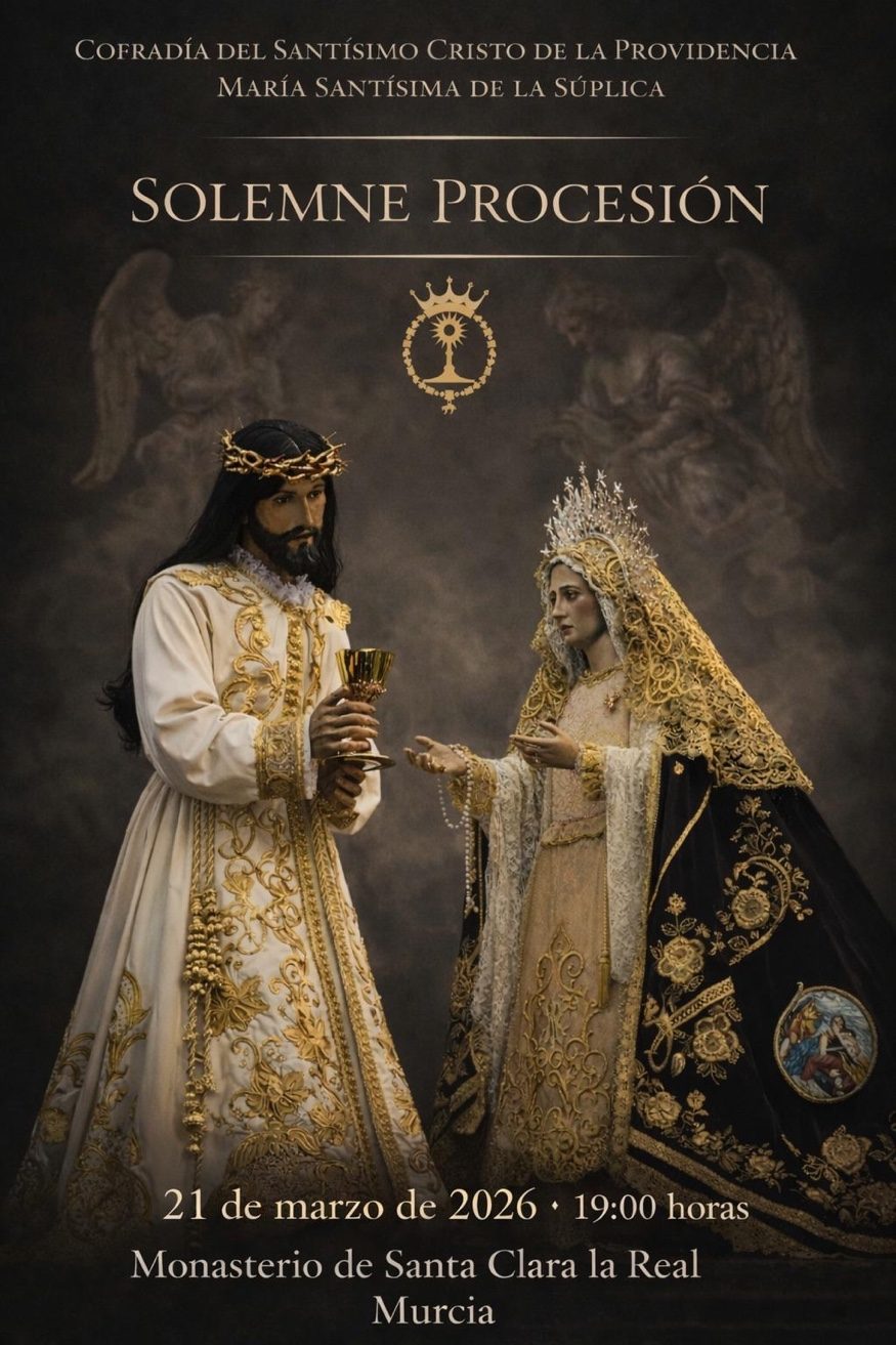 Cartel oficial Solemne Procesión 2026
